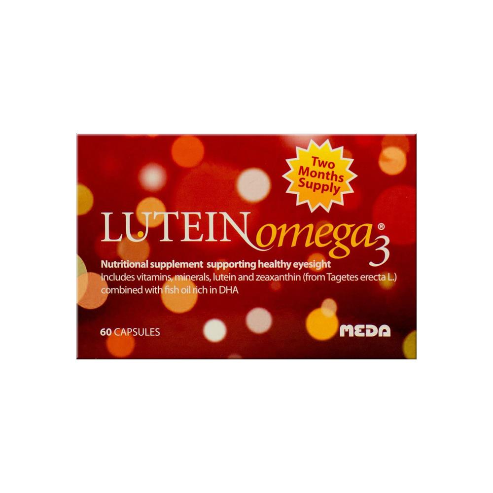 Lutein Omega3 Capsules 60 Pack Bluebell Pharmacy Dublin Ireland