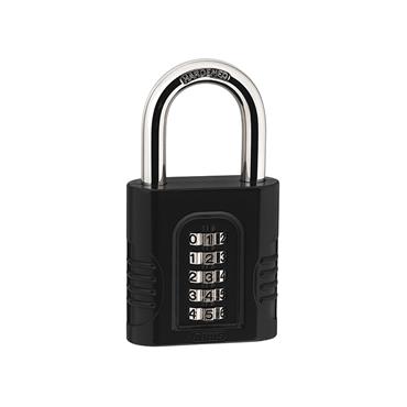 158/65 65mm Heavy-Duty Combination Padlock (5-Digit) Die-Cast Body Carded