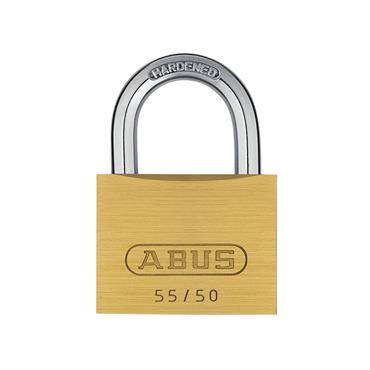 55/50mm Brass Padlock Carded