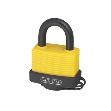 70AL/45mm Aluminium Padlock Yellow