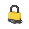 70AL/45mm Aluminium Padlock Yellow