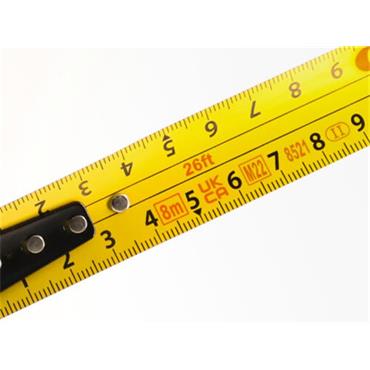 Vice Versa Dual Read Pocket Tape 5m (Width 25mm) (Metric only)