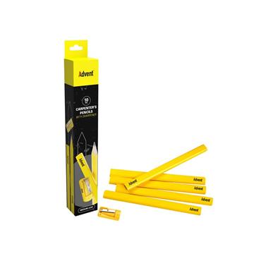 Carpenter's Pencils & Sharpener