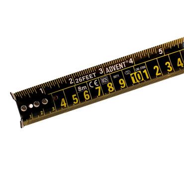 Recycled Tape Measure 8m/26ft (32mm Width)