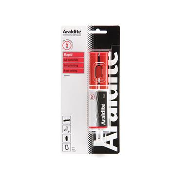 ARALDITE VELCRO RAPID SYRINGE EPOXY ADHESIVE