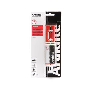 ARALDITE VELCRO RAPID SYRINGE EPOXY ADHESIVE