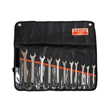 Chrome Polished Combination Spanner Set, 11 Piece