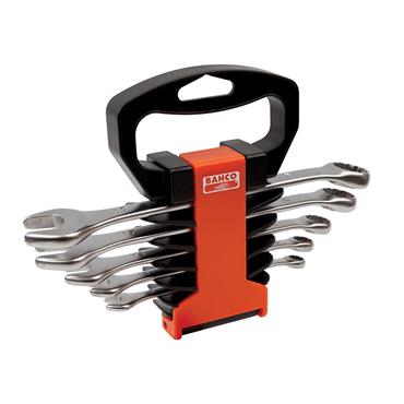 Chrome Polished Combination Spanner Set, 5 Piece