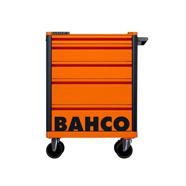 1472K5 26in E72 Storage HUB Tool Trolley with 5 Drawers Orange