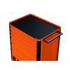 1472K5 26in E72 Storage HUB Tool Trolley with 5 Drawers Orange
