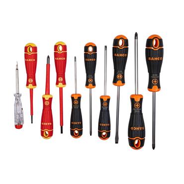 B219.110 BAHCOFIT XL Screwdriver Set, 10 Piece