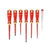 B220.027 BAHCOFIT Insulated Screwdriver Set, 7 Piece