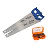 2 x 244 22in Handsaws + 1 x 59/S31B Bit Set, 31 Piece