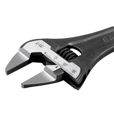 31-T Thin Jaw Adjustable Spanner with Serrated Pipe Jaws