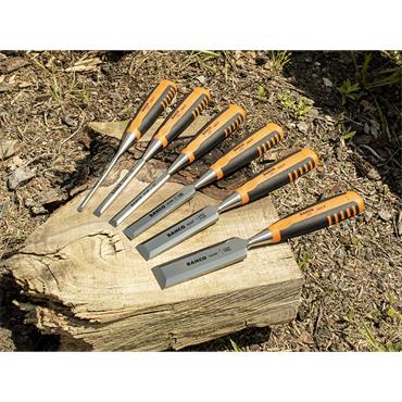 424-P Bevel Edge Chisel Set 6 Piece in Pouch