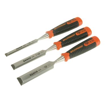 434 Bevel Edge Chisel Set, 3 Piece