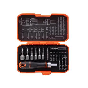 59/S36BCR Ratcheting Coloured Bit Set, 36 Piece