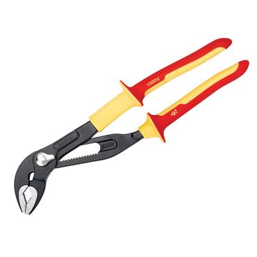 VDE Quick-Adjust Water Pump Pliers 250mm - 44mm Capacity