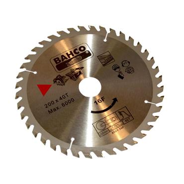 8501-16F Portable/Table Saw Blade for Wood 200 x 30mm x 40T