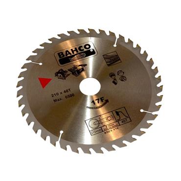 8501-17F Portable/Table Saw Blade for Wood 210 x 30mm x 40T