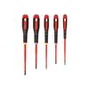 BE-9882SL ERGOâ„¢ Slim VDE Insulated Screwdriver Set, 5 Piece