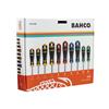 BAHCOFIT Coloured Handle Screwdriver Set, 10 Piece