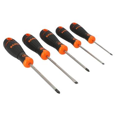 B219.015 BAHCOFIT Screwdriver Set, 5 Piece