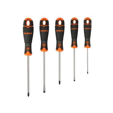 B219.015 BAHCOFIT Screwdriver Set, 5 Piece