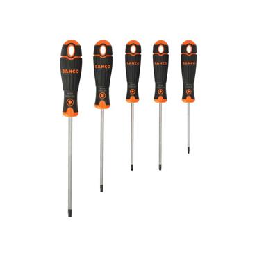 B219.025 BAHCOFIT TORX Screwdriver Set, 5 Piece