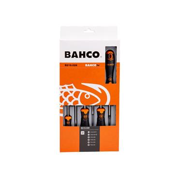 B219.026 BAHCOFIT Screwdriver Set, 6 Piece