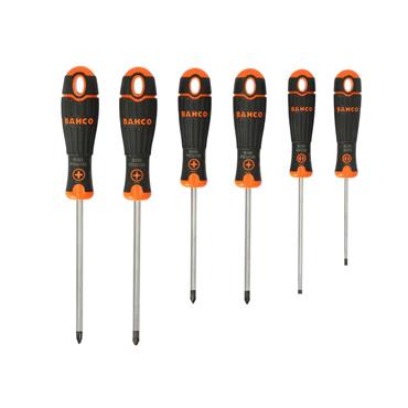 B219.026 BAHCOFIT Screwdriver Set, 6 Piece