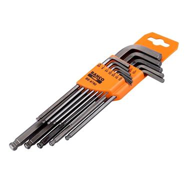 BE-9780 Imperial Long Ball End Hex L-Key Set, 12 Piece