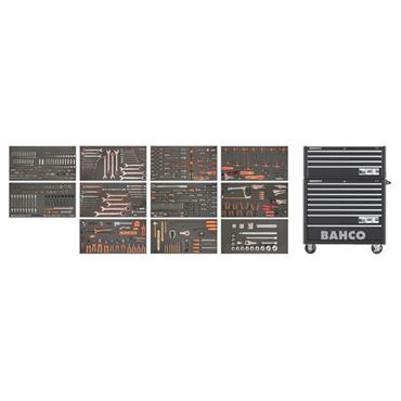 MONSTER Tool Trolley General Purpose Tool Kit, 758 Piece