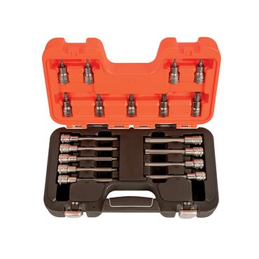 S18TORX 1/2in Drive Socket Set, 18 Piece