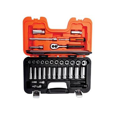 S330L 3/8in Deep Drive Socket Set, 53 Piece