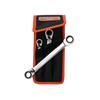 S4RM Series Reversible Ratchet Spanner Set, 3 Piece