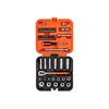 S51MC3H 3/8in Drive Standard and Deep Socket & 1/4in Bit Set, 51 Piece