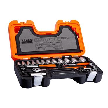 S560 1/4 & 1/2in Drive Socket Set, 56 Piece