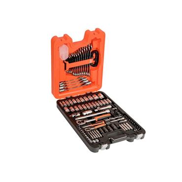 S87+7 1/4 & 1/2in Drive Socket & Spanner Set, 94 Piece
