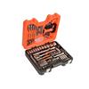 S910 1/4 & 1/2in Drive Socket & Spanner Set, 92 Piece