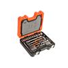 S910 1/4 & 1/2in Drive Socket & Spanner Set, 92 Piece