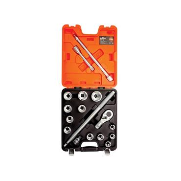 SLX17 3/4in Drive Socket Set, 17 Piece