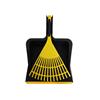 Heavy-duty Dustpan and Large Hand Rake Set