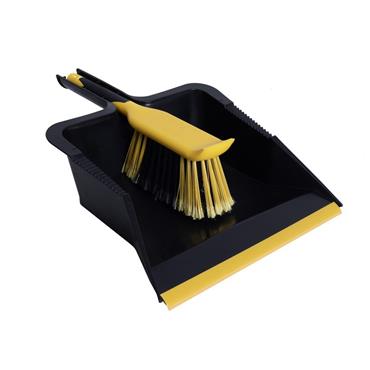 Heavy-duty Dustpan and Brush Set