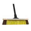 Heavy-duty Utility Broom with Metal Scraper 380mm (15in)