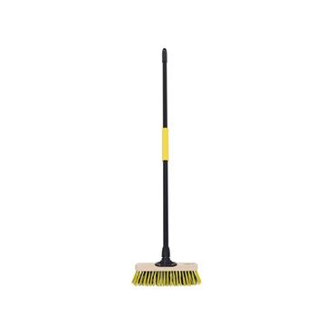 Stiff Dual PET Wooden Broom with Metal Handle 279mm (11in)