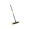 Dual Fill Soft PET Broom with Metal Scraper 457mm (18in)