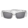STKS 420 Crystal Frame Safety Glasses - Smoke