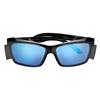 STKS 420 Black Gloss Frame Safety Glasses - Flash