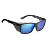 STKS 420 Black Gloss Frame Safety Glasses - Flash
